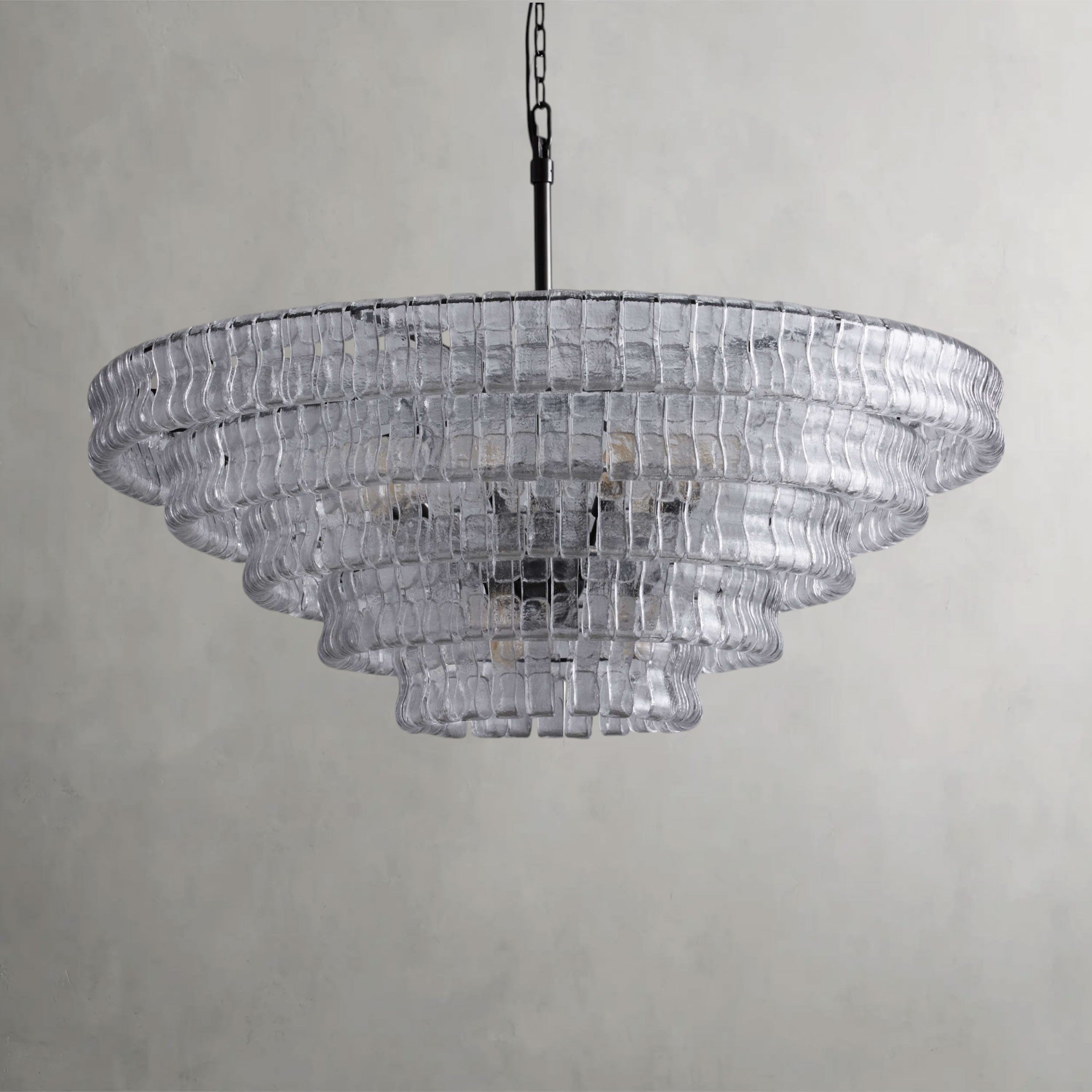 Ghiaccio Round Chandelier 36", 48"